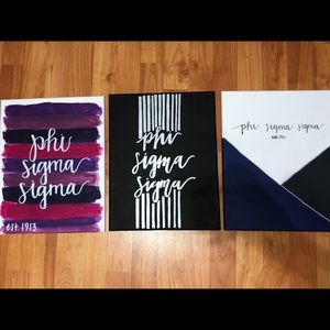 Phi Sigma Sigma Canvas’